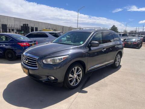 2013 Infiniti JX35 for sale at CRESCENT AUTO SALES in Denver CO