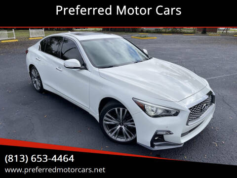 2018 Infiniti Q50 for sale at Preferred Motor Cars in Valrico FL