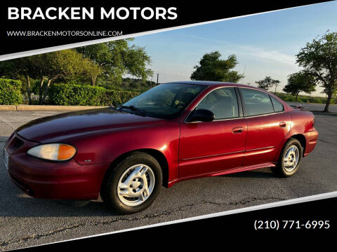 2005 Pontiac Grand Am for sale at BRACKEN MOTORS in San Antonio TX