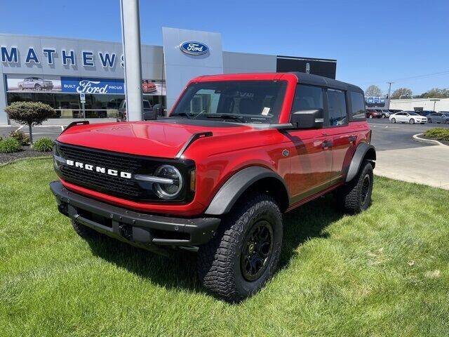 2022 Ford Bronco for sale at MATHEWS FORD in Marion OH