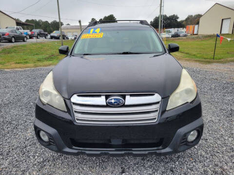 2014 Subaru Outback for sale at Auto Guarantee, LLC in Eunice LA