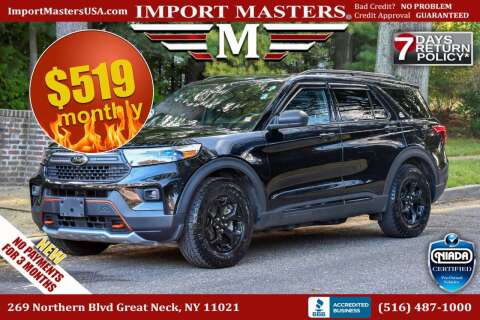 2022 Ford Explorer for sale at Import Masters in Great Neck NY