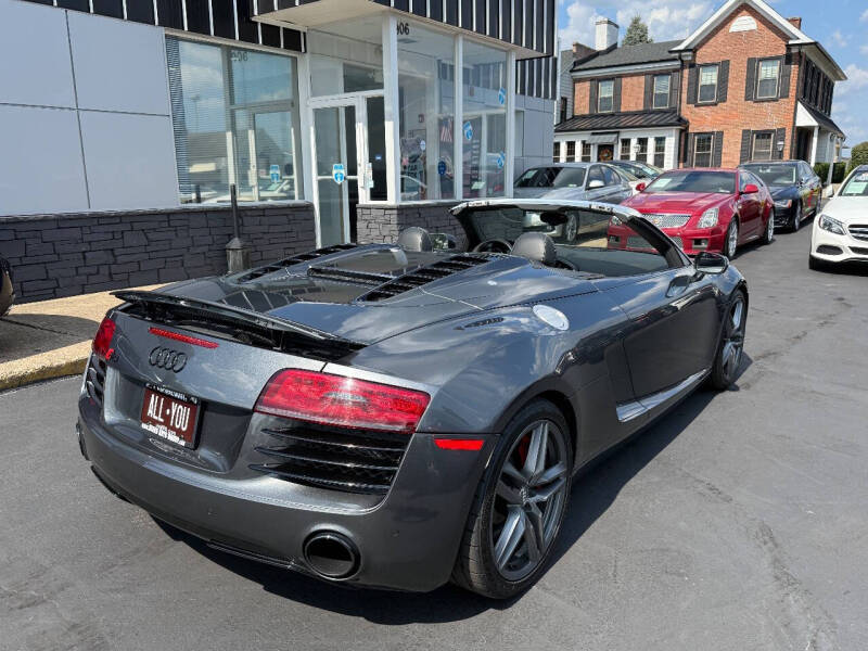 2015 Audi R8 4.2 quattro Spyder
