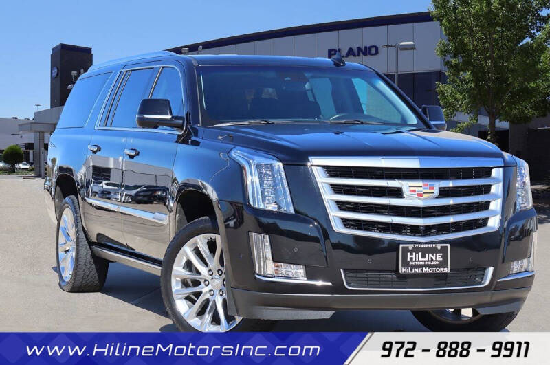 2019 Cadillac Escalade ESV for sale at HILINE MOTORS in Plano TX