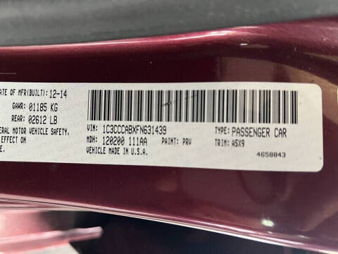 2015 Chrysler 200 Limited