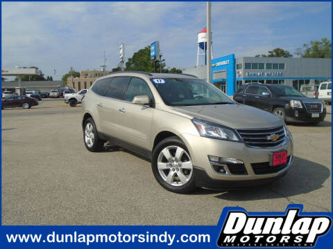 2017 Chevrolet Traverse for sale at DUNLAP MOTORS INC in Independence IA