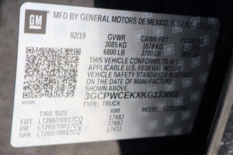 2019 Chevrolet Silverado 1500