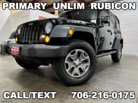 2016 Jeep Wrangler Unlimited for sale at Primary Jeep Argo Powersports Golf Carts in Dawsonville GA