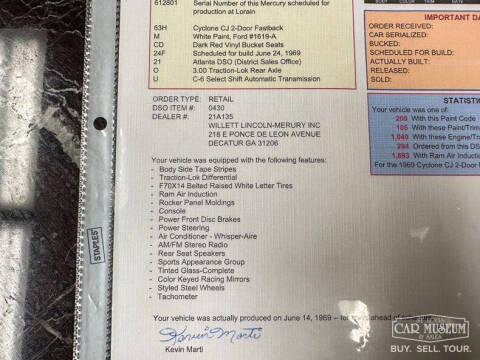 1969 Mercury Cyclone