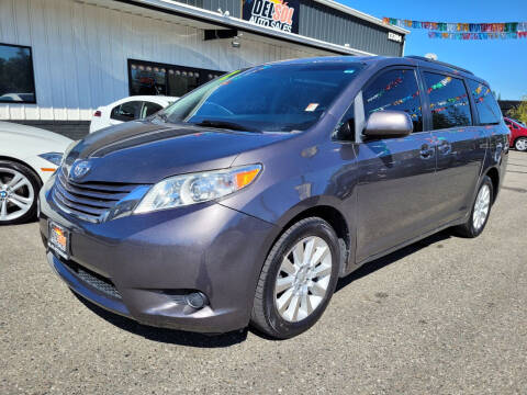 2015 Toyota Sienna for sale at Del Sol Auto Sales in Everett WA