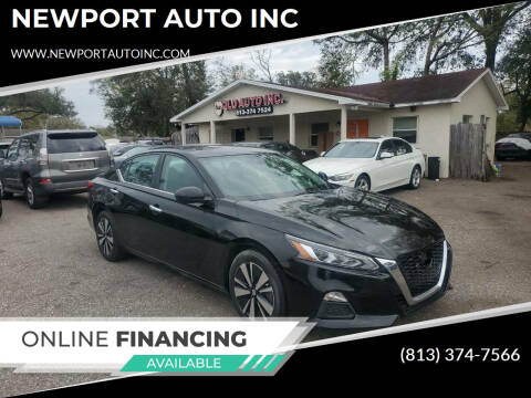 2021 Nissan Altima for sale at NEWPORT AUTO INC in Tampa FL