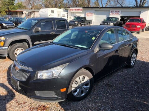 2012 Chevrolet Cruze for sale at Harley's Auto Sales in North Augusta SC