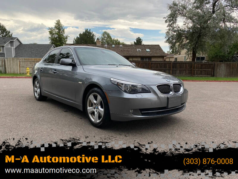 2008 BMW 5 Series for sale at M-A Automotive LLC in Aurora CO