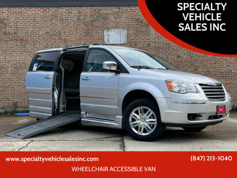 2010 Chrysler Town and Country for sale at SPECIALTY VEHICLE SALES INC in Skokie IL