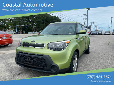 2015 Kia Soul for sale at Coastal Automotive in Virginia Beach VA