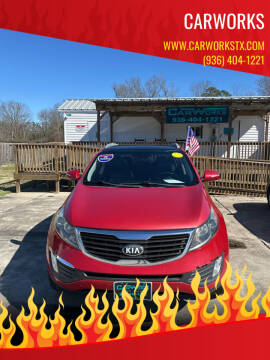 2013 Kia Sportage for sale at CarWorks in Orange TX