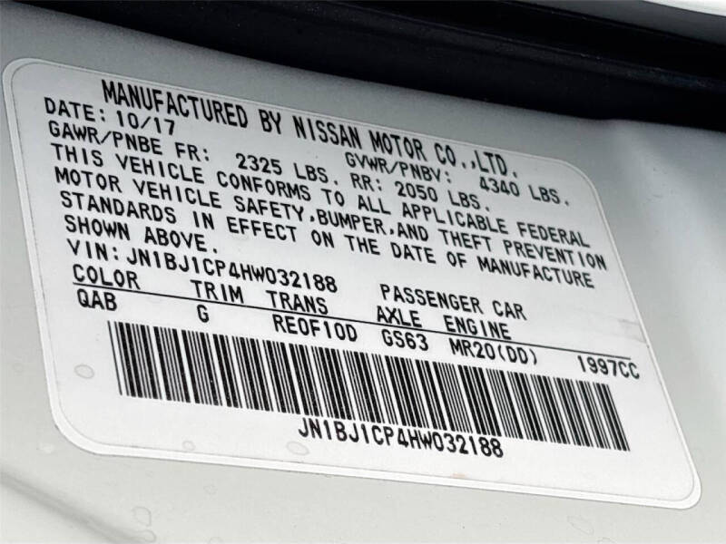 2017 Nissan Rogue Sport SL