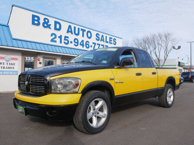 2008 Dodge Ram 1500 for sale at B & D Auto Sales Inc. in Fairless Hills PA