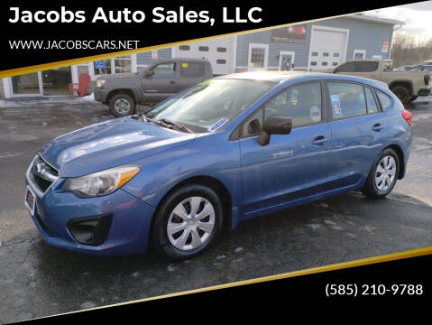 2014 Subaru Impreza for sale at Jacobs Auto Sales, LLC in Spencerport NY