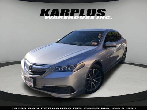 2015 Acura TLX for sale at Karplus Warehouse in Pacoima CA