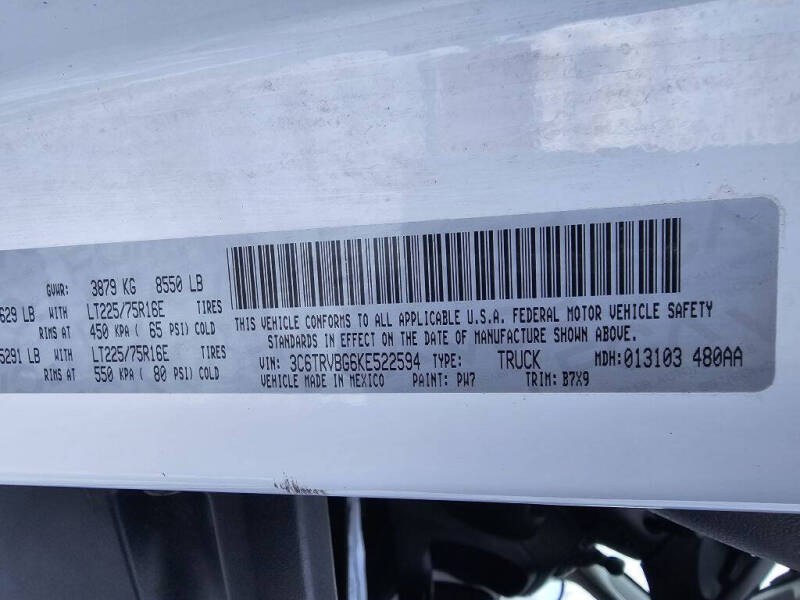 2019 RAM ProMaster 1500 136 WB