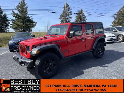 2021 Jeep Wrangler Unlimited for sale at Best Buy Pre-Owned in Manheim PA