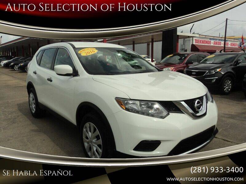2016 Nissan Rogue for sale at Auto Selection of Houston in Houston TX