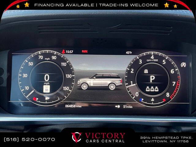 2019 Land Rover Range Rover HSE