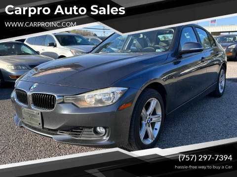 2012 BMW 3 Series for sale at Carpro Auto Sales in Chesapeake VA