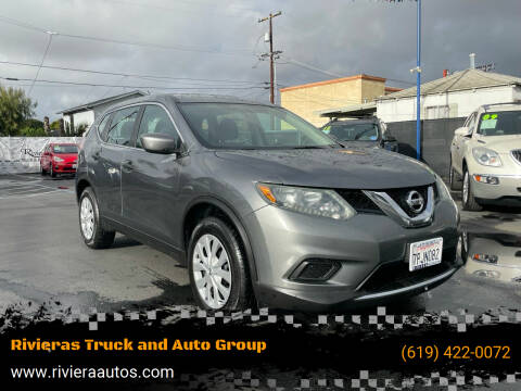 2016 Nissan Rogue for sale at Rivieras Truck and Auto Group in Chula Vista CA