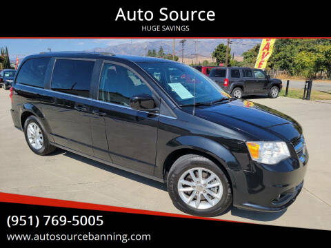 2020 Dodge Grand Caravan for sale at Auto Source in Banning CA