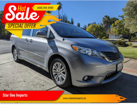 2013 Toyota Sienna for sale at Star One Imports in Santa Clara CA