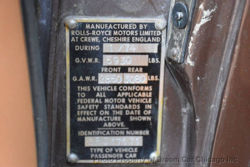 1974 Rolls-Royce Silver Shadow
