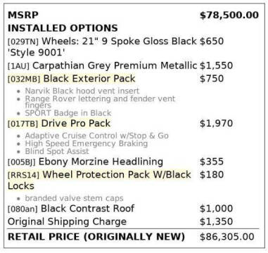 2021 Land Rover Range Rover Sport HSE Silver Edition