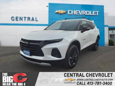 2022 Chevrolet Blazer for sale at CENTRAL CHEVROLET in West Springfield MA