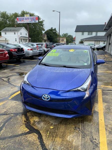 2016 Toyota Prius for sale at Dream Auto Sales in South Milwaukee WI