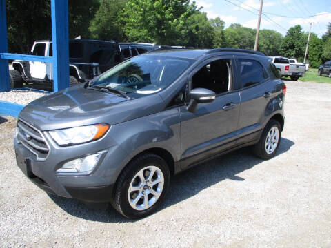 2018 Ford EcoSport for sale at PENDLETON PIKE AUTO SALES in Ingalls IN