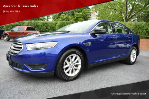 2014 Ford Taurus for sale at Apex Car & Truck Sales in Apex NC