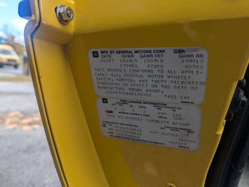 1987 Chevrolet Corvette