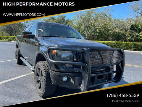 2013 Ford F-150 for sale at HIGH PERFORMANCE MOTORS in Hollywood FL