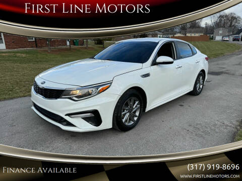 2019 Kia Optima for sale at First Line Motors in Brownsburg IN