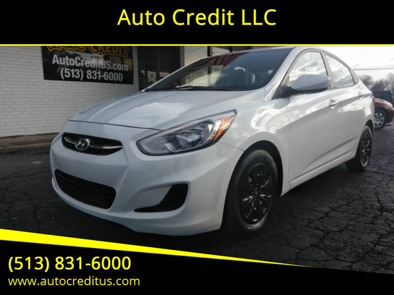 2016 Hyundai Accent for sale at Auto Credit LLC in Milford OH