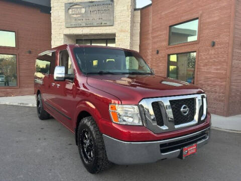2016 Nissan NV for sale at Hamilton Motors in Lehi UT