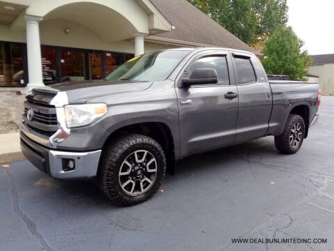 2015 Toyota Tundra for sale at DEALS UNLIMITED INC in Portage MI