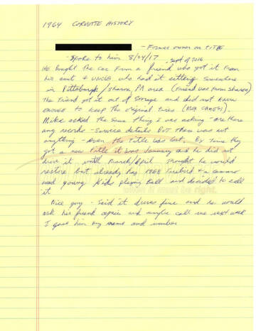 1964 Chevrolet Corvette