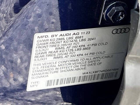 2024 Audi Q7 quattro Premium Plus 55 TFSI