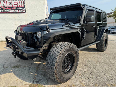 2017 Jeep Wrangler Unlimited for sale at Anyone Rides Wisco in Appleton WI