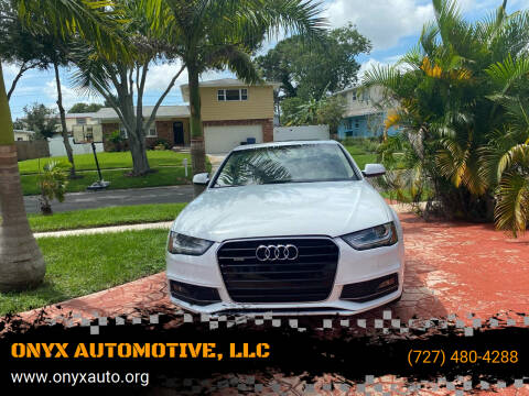 2015 Audi A4 for sale at ONYX AUTOMOTIVE, LLC in Largo FL