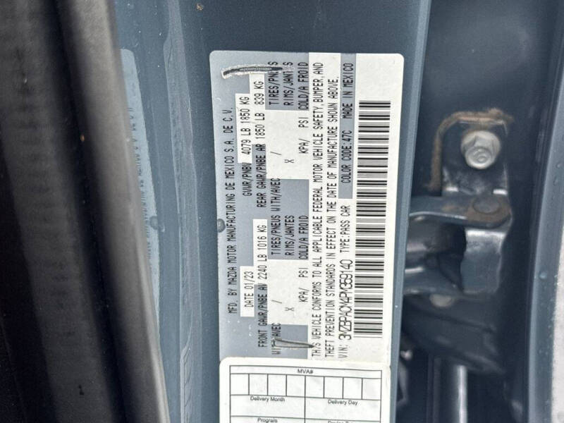 2023 Mazda Mazda3 Sedan 2.5 S Carbon Edition