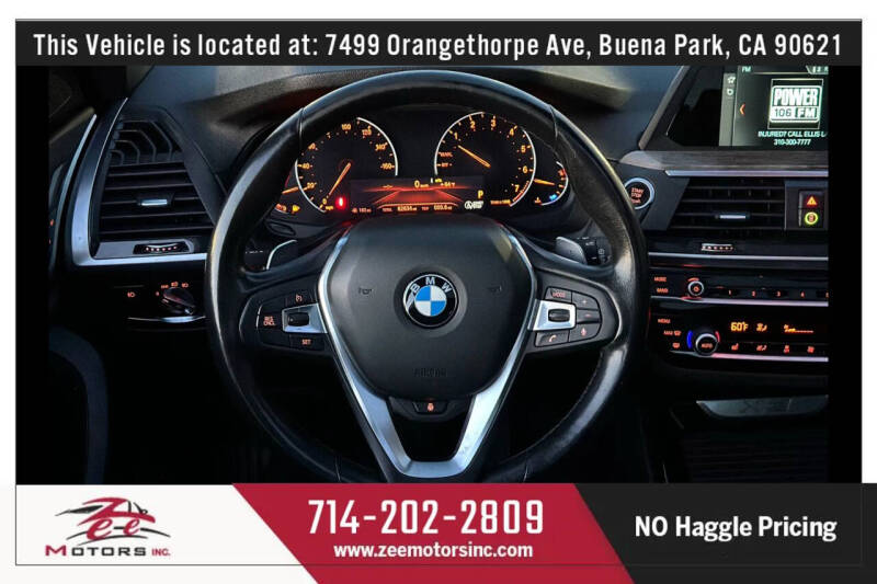 2019 BMW X3 sDrive30i